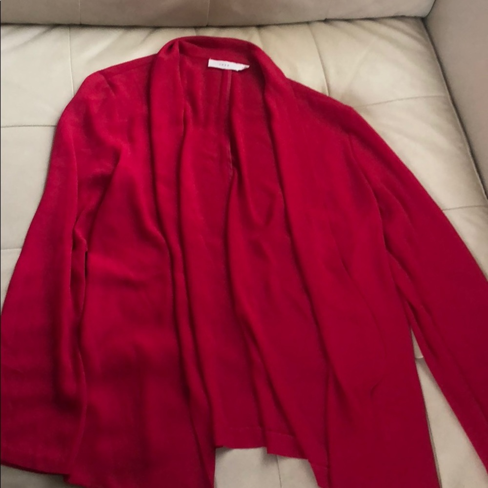 Blouse material blazer